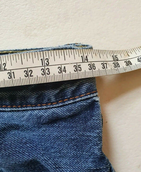 LEVIS 751 Jeans W 28 L 30 Vintage Regular Fit Blue Denim Red Tab (8)