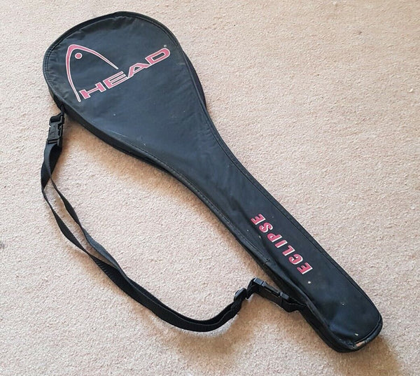 Head Eclipse Squash Racket with Bag Metallic Red Black With Carry Bag