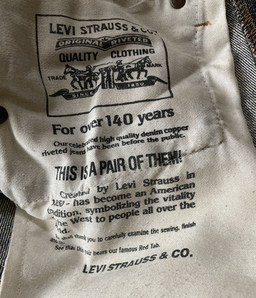 LEVIS 525 JEANS W 28 L 29 VINTAGE BLUE DENIM RED TAB BOOTCUT FIT (197)