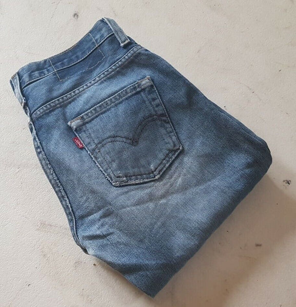 Womens LEVIS 511 JEANS W 28 L 31 Classic Fit Blue Denim No. 191
