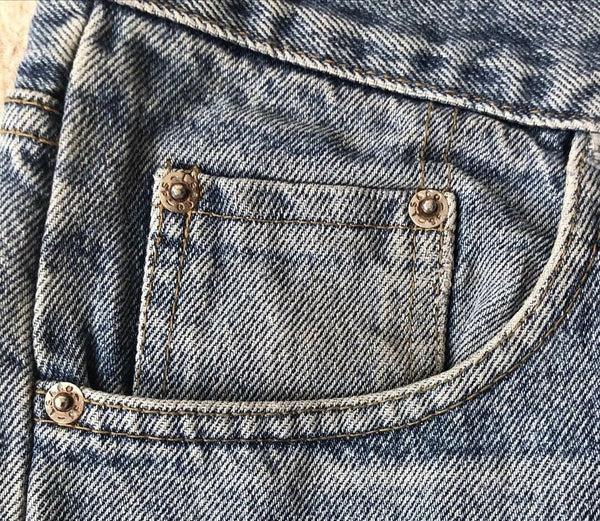 LEVIS 501 Jeans W 33 L 34 Blue Denim Regular Fit Red Tab No 1311