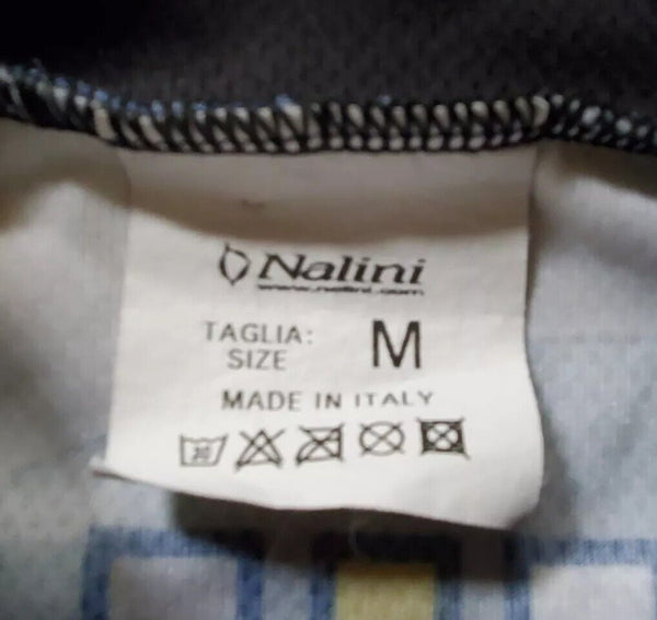 Quintana Roo By Nallini Cycling Jersey Vest Mens M Triathlon 3/4 Zip Grey White