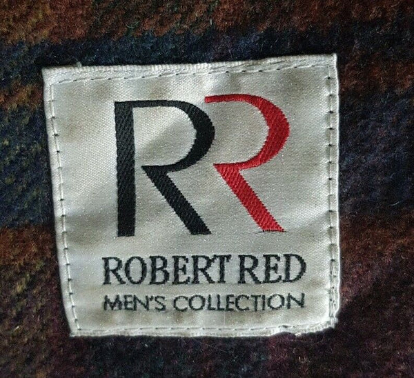 ROBERT RED Wax Jacket Coat Mens XL Green Waxed Cotton Vintage Made In UK No 59
