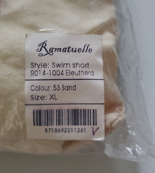 RAMATUELLE Swim Shorts Mens XL Beach Sand France New Deadstock Rrp £90
