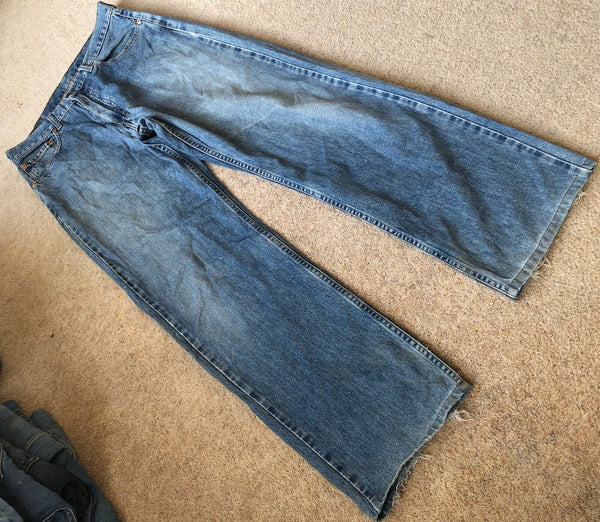 LEVIS 512 JEANS Mens W 34 L 34 Classic Fit Blue Denim No. 1225