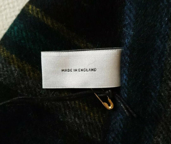 PAUL SMITH SCARF SIGNATURE STRIPES PURE LAMBSWOOL BNWT MADE in UK RRP £140