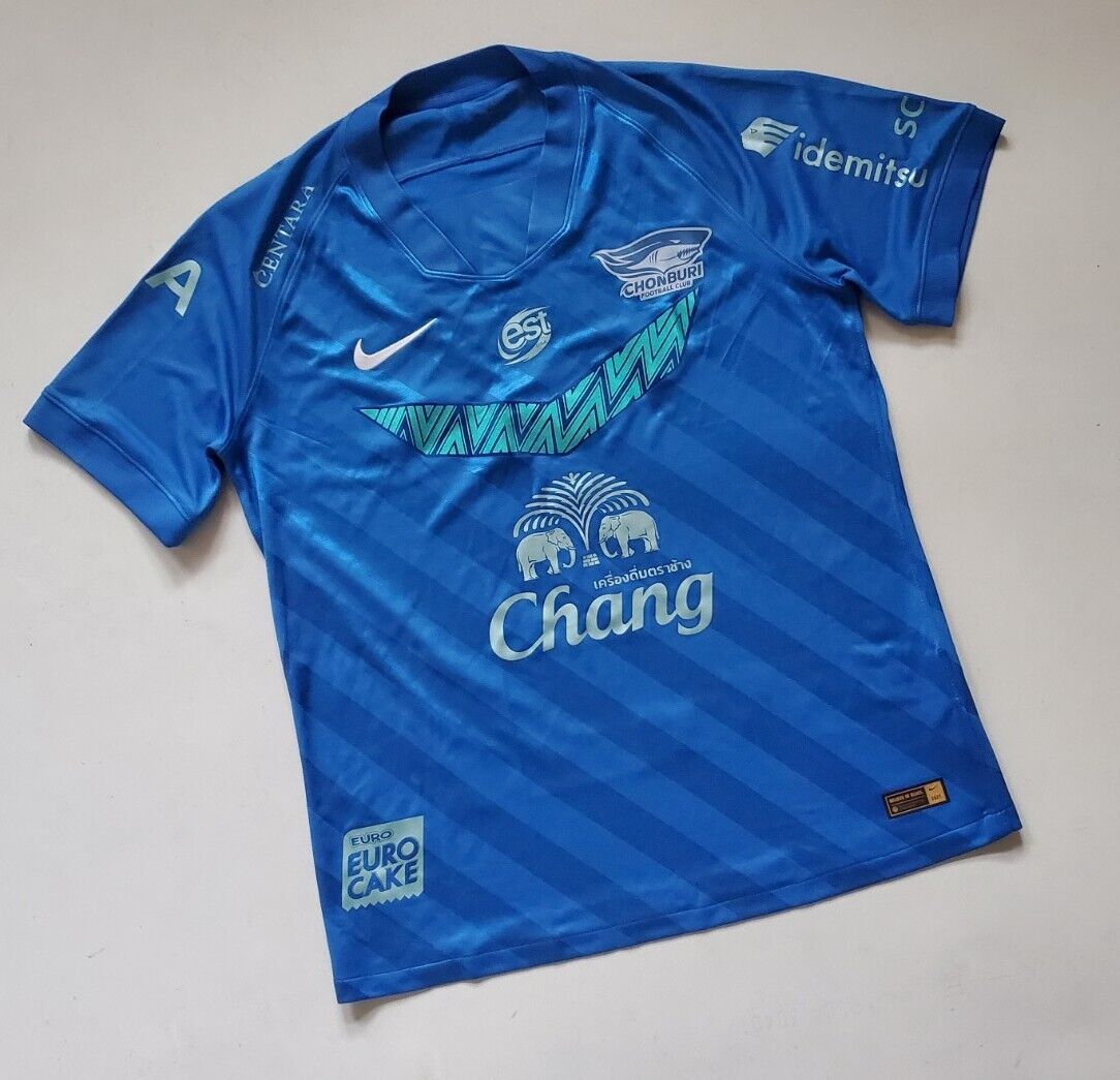 CHONBURI FC Thailand 2021 Football Shirt Jersey Nike Mens Eu M Asia Xl - New
