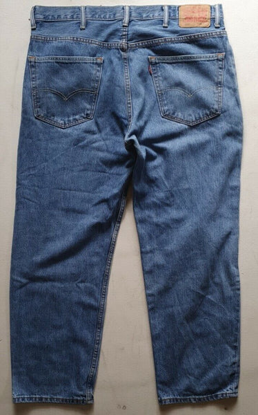 LEVIS 550 Jeans Mens W 38 L 29 Classic Fit Blue Denim No 60