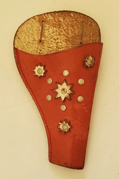 LONE STAR CISCO KID Toy With Leather Holster Vintage 1950's