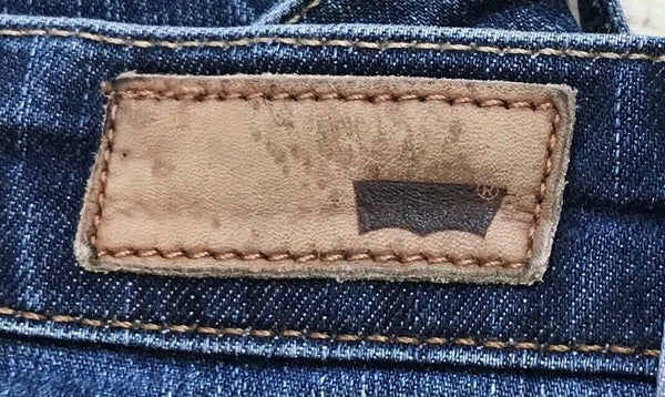 Womens LEVIS Jeans Demi Curve W 26 L 32 Straight Fit No. 466