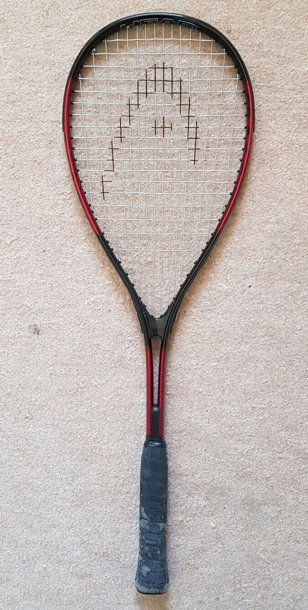Squash Racket Red Head Eclipse Squash Racket with Bag Metallic Red Black With Carry Bag ...