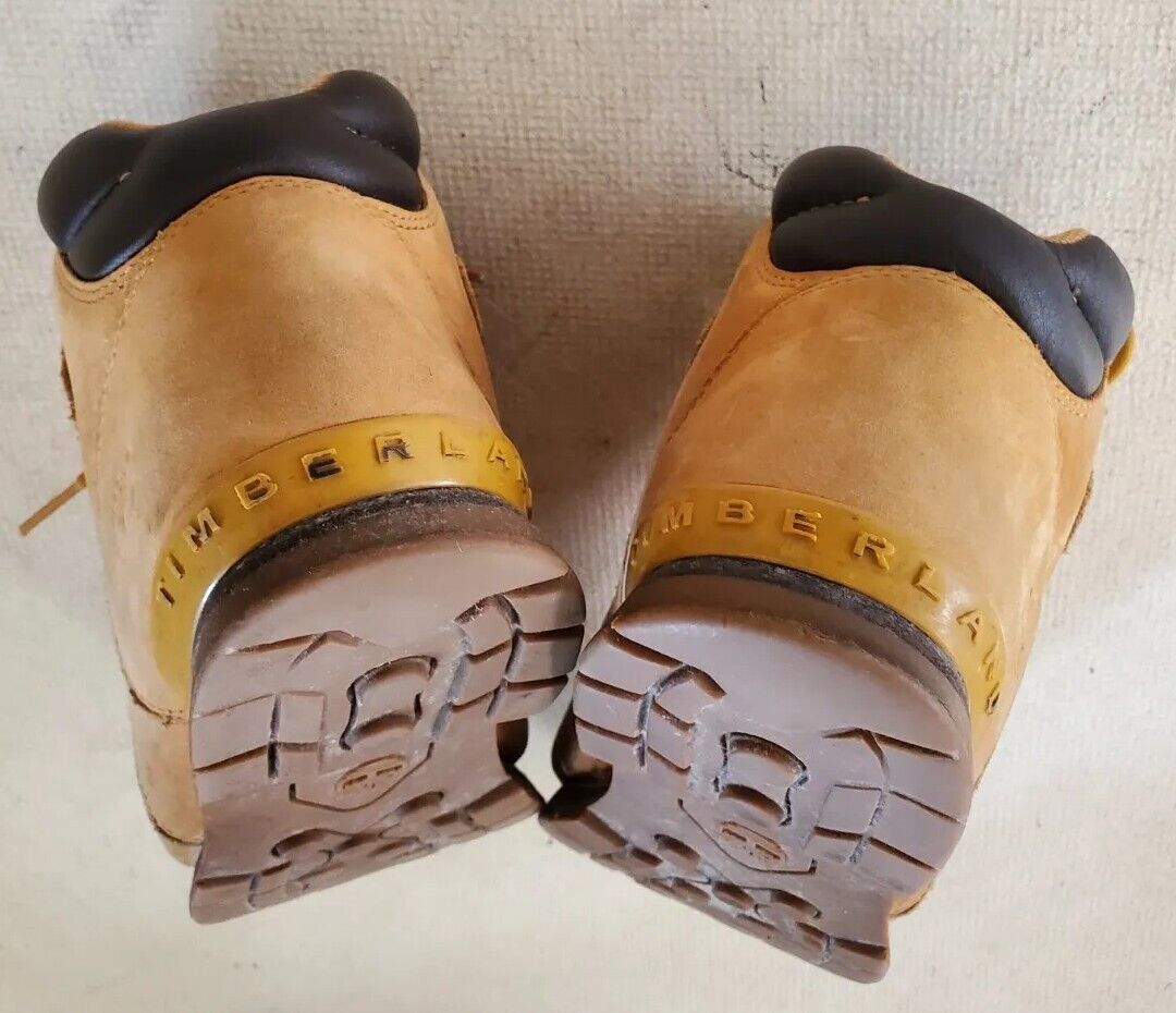 TIMBERLAND Boots Womens UK 5 EU 38 Euro Sprint Hiker Tan Nubuck Trim In Leather