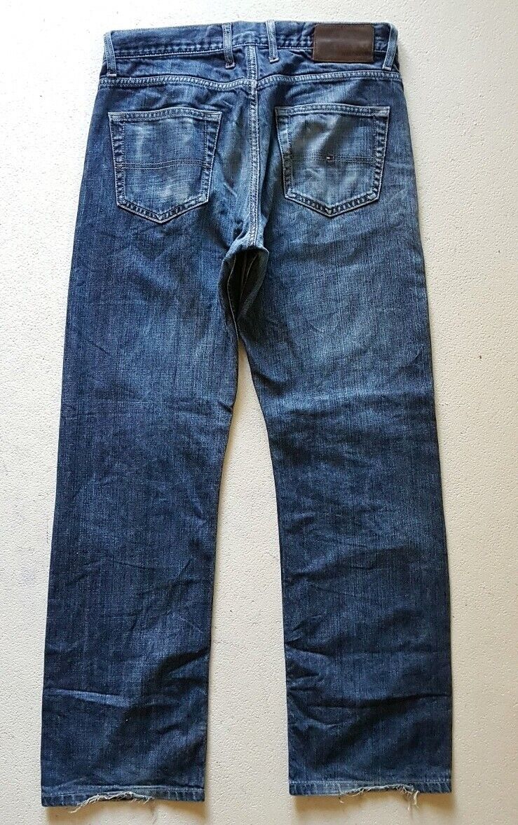 TOMMY HILFIGER JEANS Mens W 31 L 34 Classic Fit Blue Denim No. 23