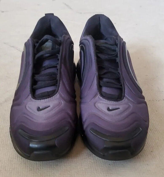 NIKE Air Max 720 GS Trainers Sneakers Womens UK 4.5 EU 37.5 All Black MINT