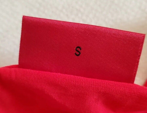 HUGO BOSS T Shirt Mens S Red Big Logo NWOT