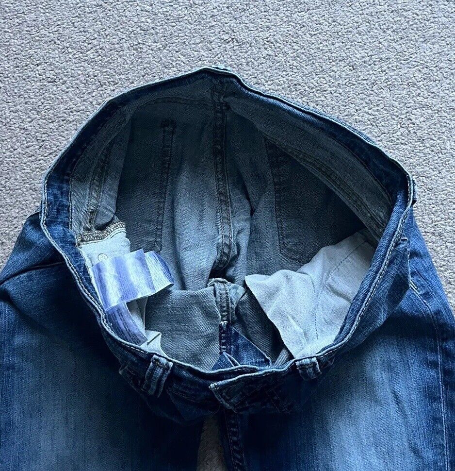 LEVIS 511 JEANS Mens W 32 L 32 vintage blue denim red tab regular fit A76