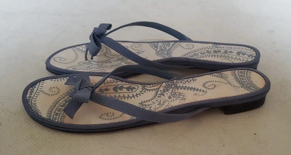 CLARKS Tralee Sandals Thong Flip Flops Womens UK 6 EU 39.5 Blue New In Box