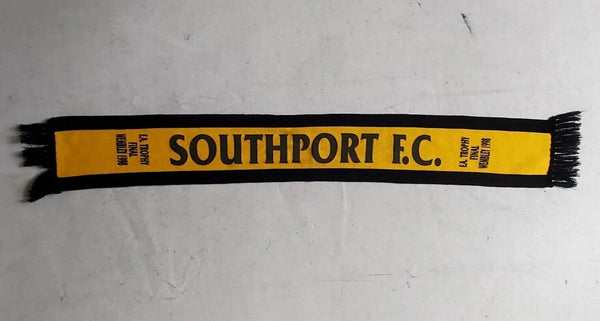 SOUTHPORT FC Jersey FA Trophy Final 1998 Shirt Scarf Cap Mens XL icis  - Rare