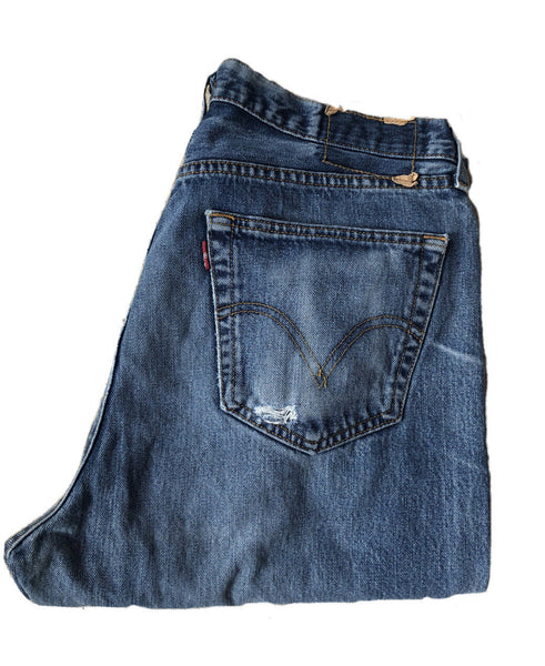LEVIS 751 JEANS Mens W 38 L 32  Classic Fit Blue No 1318