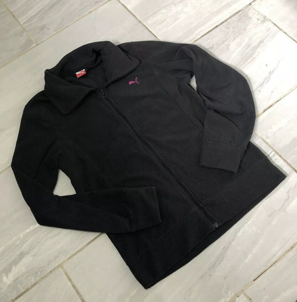 PUMA FLEECE Womens Size Small Black