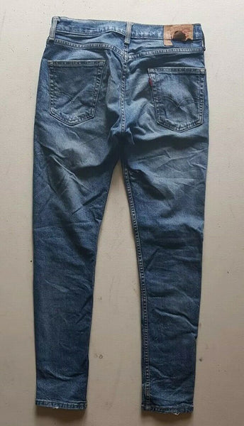LEVIS 511 JEANS Mens W 32 L 31 Vintage Blue Denim Red Tab Skinny Fit (94)