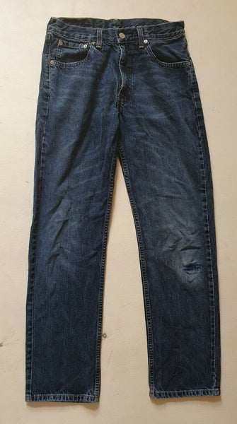 LEVIS 751 Jeans W 28 L 30 Vintage Regular Fit Blue Denim Red Tab (8)