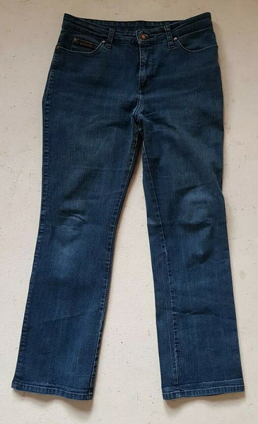 Womens WRANGLER BOOTCUT JEANS Stretch W 30 L 30 Blue Denim