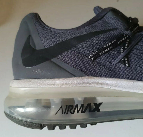 NIKE AIR MAX TRAINERS Women UK 4 EU 36.5 Grey Flyknit 2016 Ltd Edition Model