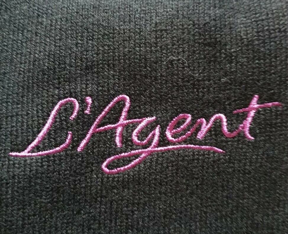 AGENT PROVOCATEUR Cardigan Womens M L'Agent Black Merino Wool New With Tags