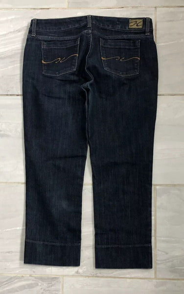 TOMMY HILFIGER JEANS Womens W 31 L 23 Cropped Blue Denim No. 138