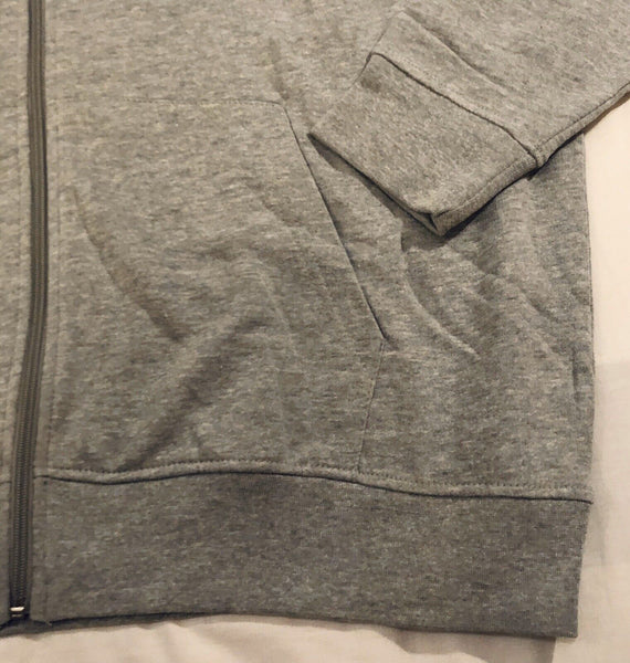 High and Mighty Hoodie Sweatshirt Grey Mens Size XL 50 Inch Chest