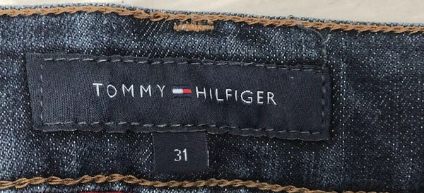 TOMMY HILFIGER JEANS Womens W 31 L 23 Cropped Blue Denim No. 138