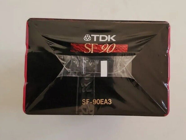 TDK SF 90 EA 3 x Cassette Tapes C90 IEC 2 Type 2 II High Position Factory Sealed
