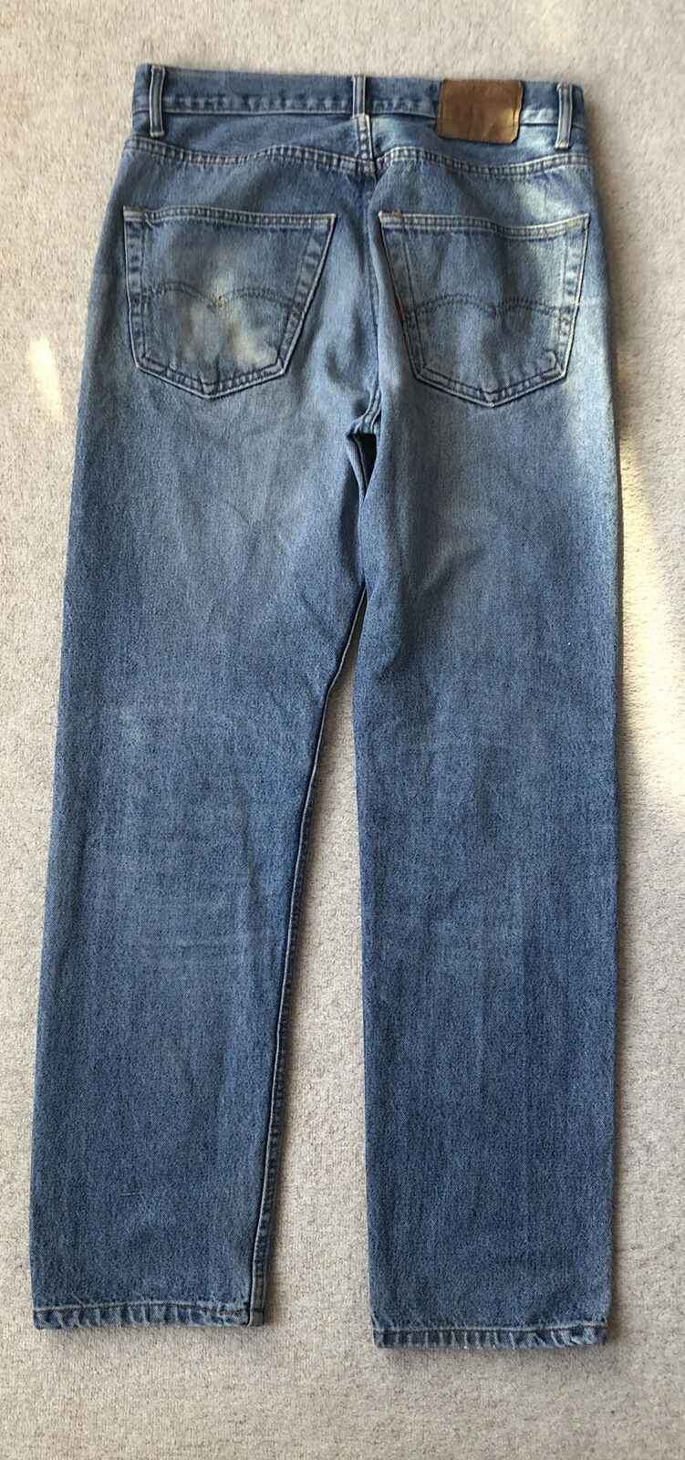 LEVIS 501 Jeans W 33 L 34 Blue Denim Regular Fit Red Tab No 1311