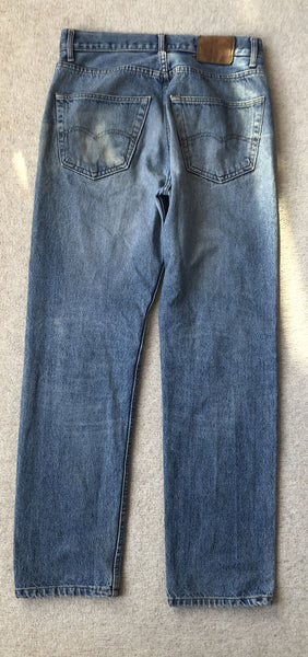 LEVIS 501 Jeans W 33 L 34 Blue Denim Regular Fit Red Tab No 1311