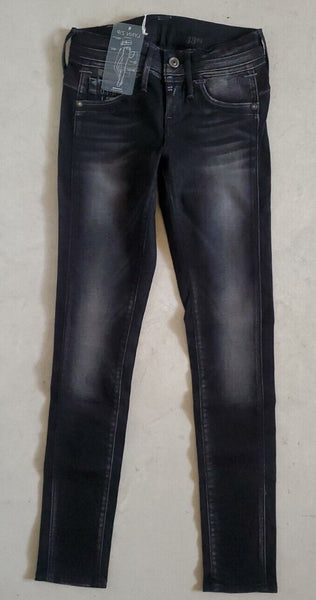 Womens G-STAR RAW Jeans Cooper Skinny 27 x 32 Black Stretch No 17