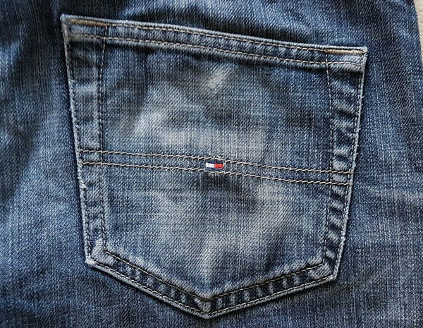 TOMMY HILFIGER JEANS Mens W 31 L 34 Classic Fit Blue Denim No. 23