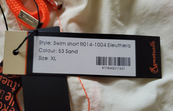 RAMATUELLE Swim Shorts Mens XL Beach Sand France New Deadstock Rrp £90