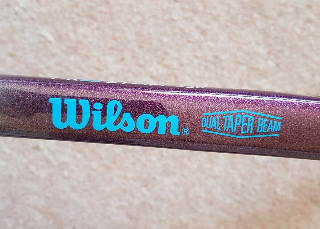 Wilson Prostaff 420 Squash Racket with Case Purple Graphite Mid Size