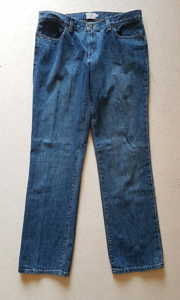 Womens TOMMY HILFIGER JEANS W 32 L 30 Regular Fit RRP Blue Denim No. 77