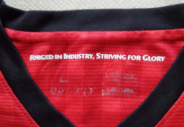 MANCHESTER UNITED 2012 Football Shirt Jersey Nkosi 36 Nike AON Prem Patches Sz M