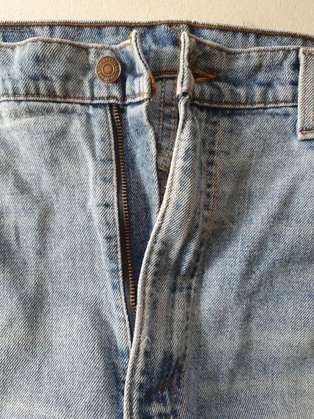 LEVIS 550 JEANS Mens W 38 L 30 Classic Fit Red Tab Blue Denim No 63