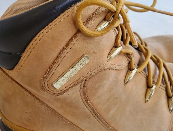 TIMBERLAND Boots Womens UK 5 EU 38 Euro Sprint Hiker Tan Nubuck Trim In Leather