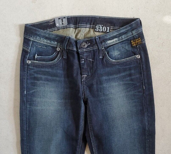 Womens G-STAR RAW Jeans New Tag Skinny 27 x 32  Slim Denim No 4