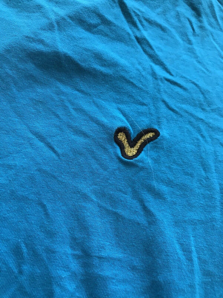 Voi Jeans Mens Tshirt Small Turquoise Blue