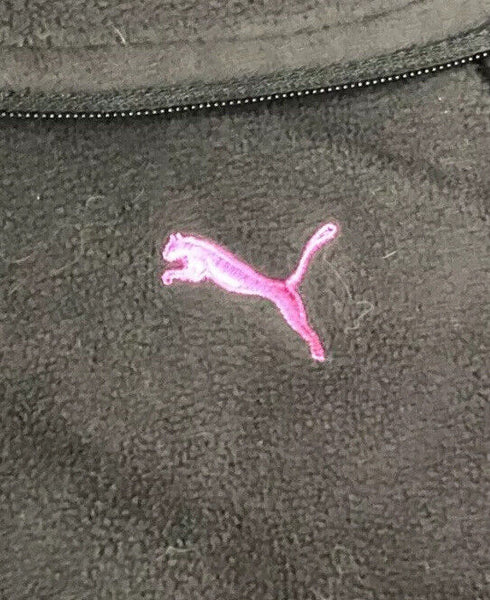 PUMA FLEECE Womens Size Small Black