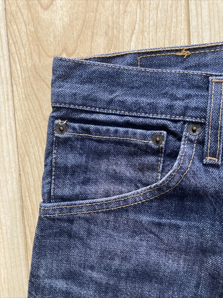 LEVIS 525 JEANS W 28 L 29 VINTAGE BLUE DENIM RED TAB BOOTCUT FIT (197)