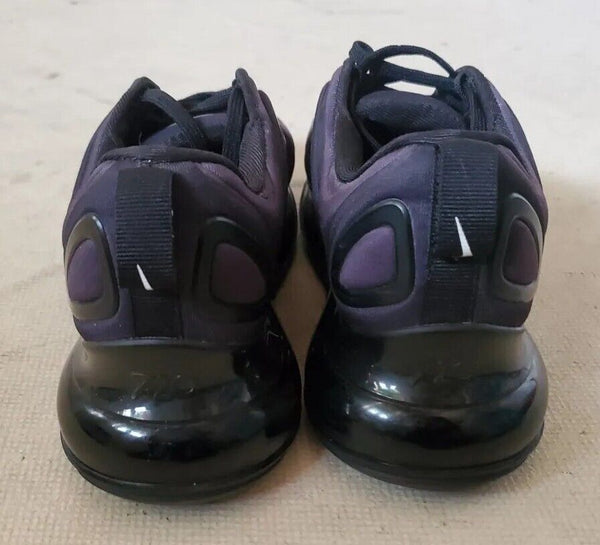 NIKE Air Max 720 GS Trainers Sneakers Womens UK 4.5 EU 37.5 All Black MINT