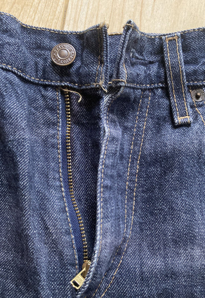 LEVIS 525 JEANS W 28 L 29 VINTAGE BLUE DENIM RED TAB BOOTCUT FIT (197)