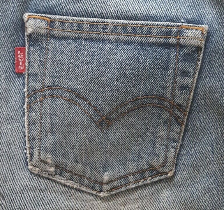 Womens LEVIS 511 JEANS W 28 L 31 Classic Fit Blue Denim No. 191